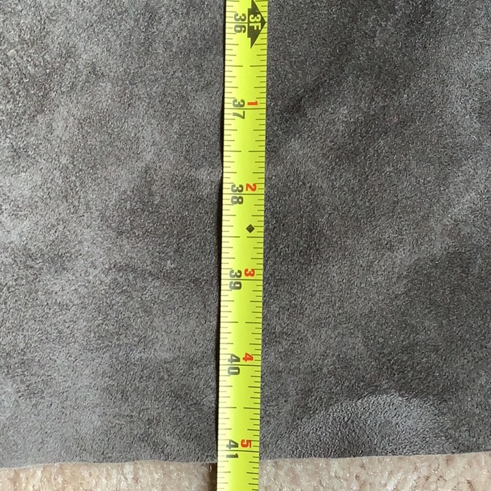 Suede olive green Sienastudio cargo pants.  Sz 6 - Picture 8 of 14